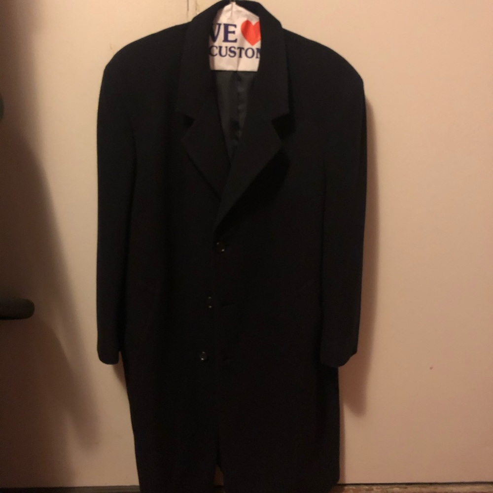 Navy Blue Men’s Peacoat